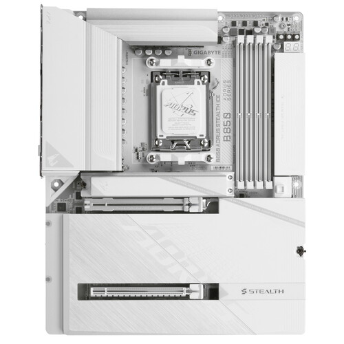 Купить Материнская плата GIGABYTE B850 AORUS STEALTH ICE в интернет-магазине DNS. Характеристики, цена GIGABYTE B850 AORUS STEALTH ICE | 5630828.