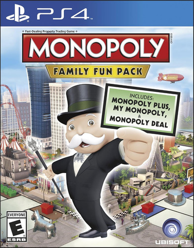 Купить Игра Monopoly Family Fun Pack (PS4) в интернет-магазине DNS. Характеристики, цена Monopoly Family Fun Pack | 9354505.