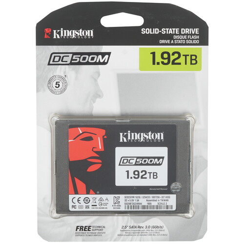 Купить Серверный SSD накопитель Kingston DC500M [SEDC500M/1920G] в ...