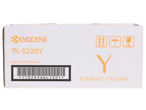 Купить Картридж лазерный Kyocera TK-5220Y желтый, с чипом в интернет-магазине DNS. Характеристики, цена Kyocera TK-5220Y | 1109837.