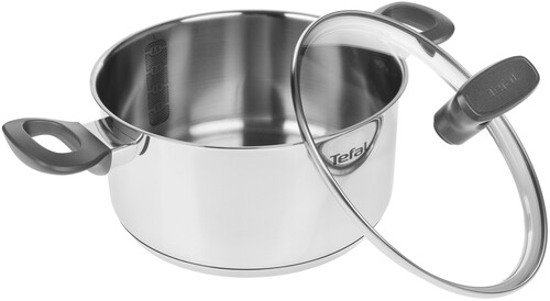 Купить Кастрюля Tefal Daily Cook G7124445 3 л 20 см серебристый в интернет-магазине DNS. Характеристики, цена Tefal Daily Cook G7124445 | 1230624.