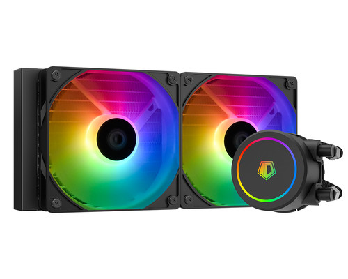 Купить Система охлаждения ID-COOLING FX240 ARGB черная в интернет-магазине DNS. Характеристики, цена ID-COOLING FX240 ARGB | 5439691.