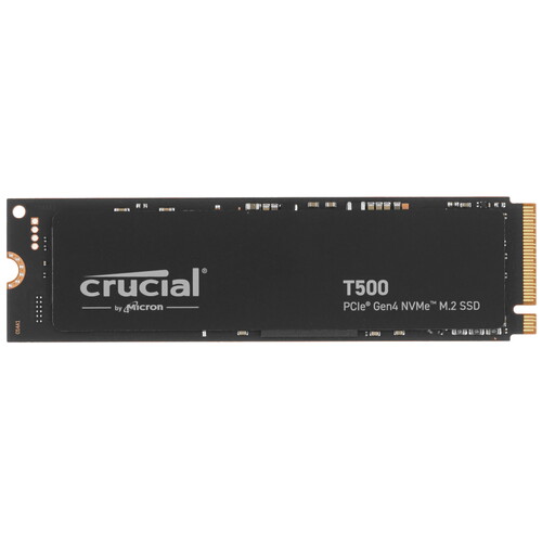 Купить 1000 ГБ M.2 NVMe накопитель Crucial T500 [CT1000T500SSD8] в интернет-магазине DNS. Характеристики, цена Crucial T500 | 5453676.