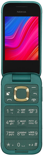Купить Сотовый телефон Nokia 2660 Flip зеленый/черный в интернет-магазине DNS. Характеристики, цена Nokia 2660 Flip | 5440056.