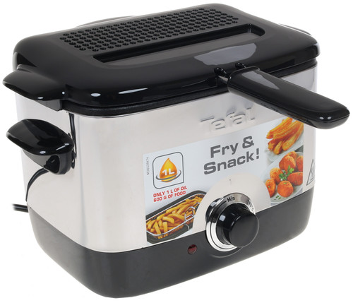 Купить Фритюрница Tefal FF2200 Minifrye серебристый в интернет-магазине DNS. Характеристики, цена Tefal FF2200 Minifrye | 1040193.