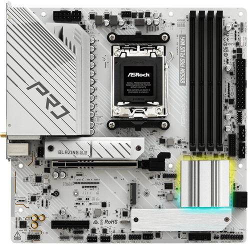 Купить Материнская плата ASRock B850M Pro Plus WiFi в интернет-магазине DNS. Характеристики, цена ASRock B850M Pro Plus WiFi | 5644218.