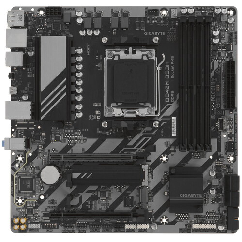 Купить Материнская плата GIGABYTE B840M DS3H в интернет-магазине DNS. Характеристики, цена GIGABYTE B840M DS3H | 5619834.