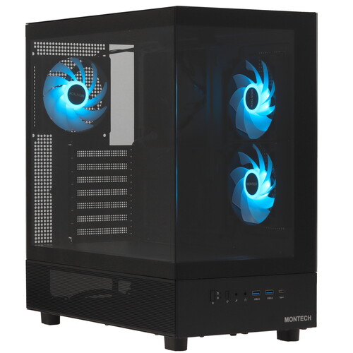 Купить Корпус MONTECH XR [XR (B)] черный в интернет-магазине DNS. Характеристики, цена MONTECH XR | 5459078.