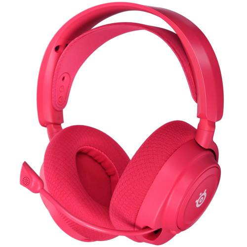 Купить Беспроводные/проводные наушники Steelseries Arctis Nova 7 Gen 2  розовый 2025 в интернет-магазине DNS. Характеристики, цена Steelseries Arctis Nova 7 Gen 2 | 5650831.