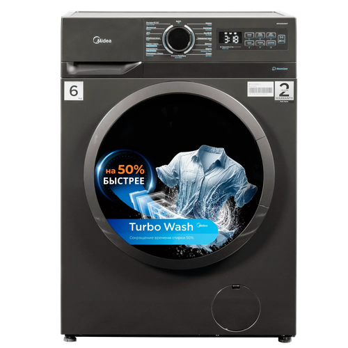 Купить Стиральная машина Midea MF01610US40/T черный в интернет-магазине DNS. Характеристики, цена Midea MF01610US40/T | 5649638.