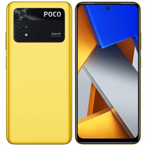 Купить 6.43" Смартфон POCO M4 Pro 4G 256 ГБ желтый в интернет-магазине DNS. Характеристики, цена POCO M4 Pro 4G | 9904715.