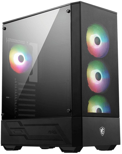 Купить Корпус MSI MAG FORGE 112R [306-7G16X23-809] черный в интернет-магазине DNS. Характеристики, цена MSI MAG FORGE 112R | 5067896.