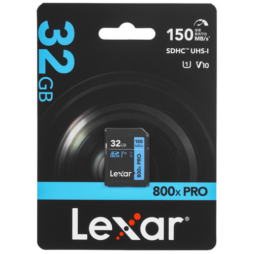 Купить Карта памяти Lexar 800x PRO SDHC 32 ГБ [LSD0800P032G-BNNNC] в интернет-магазине DNS. Характеристики, цена  | 5641141.