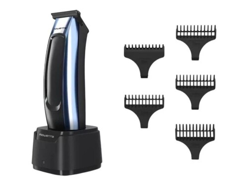 Купить Триммер Rowenta TN1851E0 Barber Experience серебристый/черный в интернет-магазине DNS. Характеристики, цена Rowenta TN1851E0 Barber Experience | 9263529.