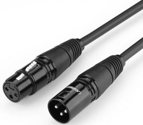 Купить Кабель   Ugreen XLR - XLR черный в интернет-магазине DNS. Характеристики, цена  | 5634352.