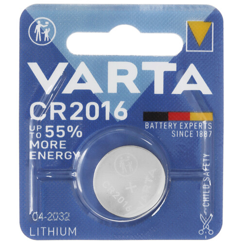 Купить Батарейка Varta CR2016 в интернет-магазине DNS. Характеристики, цена Varta | 5440904.