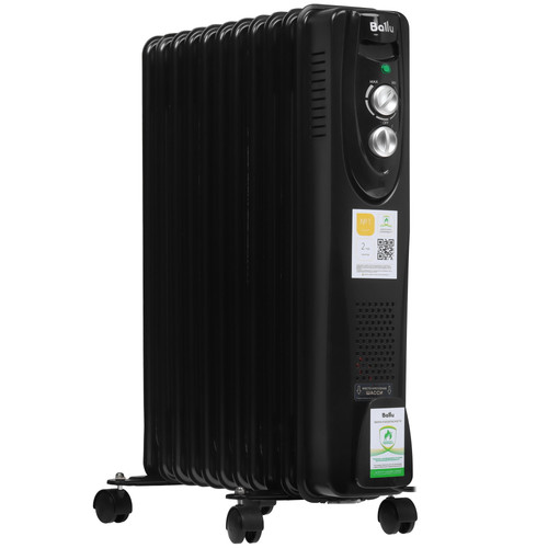 Купить Масляный обогреватель Ballu Classic Black BOH/CL-11BRN черный в интернет-магазине DNS. Характеристики, цена Ballu Classic Black BOH/CL-11BRN | 1084766.