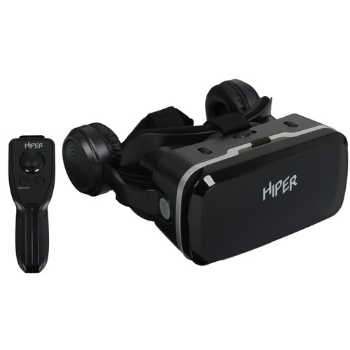 Купить Очки виртуальной реальности HIPER VR MAX черный в интернет-магазине DNS. Характеристики, цена HIPER VR MAX | 9167896.