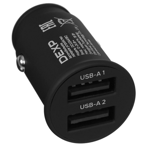Купить Автомобильное ЗУ DEXP DCU2AA18Q черный в интернет-магазине DNS. Характеристики, цена DEXP DCU2AA18Q | 9294394.