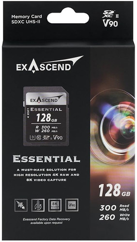 Купить Карта памяти Exascend Essential SDXC 128 ГБ [EX128GSDU2-S] в интернет-магазине DNS. Характеристики, цена  | 9315994.