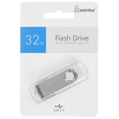 Купить Память USB Flash 32 ГБ Smartbuy Twist [SB032GB2TWW] в интернет-магазине DNS. Характеристики, цена Smartbuy Twist | 5929123.