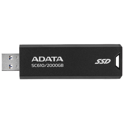 Купить 2000 ГБ Внешний SSD ADATA SC610 [SC610-2000G-CBK/RD] в интернет-магазине DNS. Характеристики, цена ADATA SC610 | 5431957.