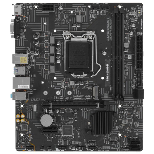 Купить Материнская плата MSI PRO H410M-B в интернет-магазине DNS. Характеристики, цена MSI PRO H410M-B | 5042806.
