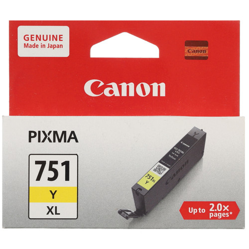 Купить Картридж Canon CLI-751XL желтый в интернет-магазине DNS. Характеристики, цена Canon CLI-751XL | 9280940.