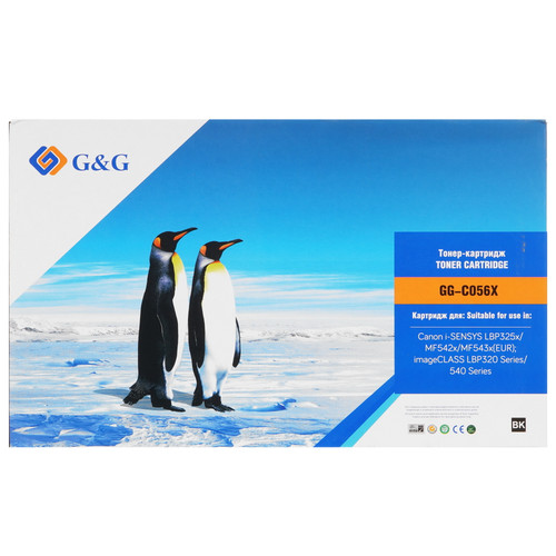 Купить Картридж лазерный G&G GG-C056X черный в интернет-магазине DNS. Характеристики, цена G&G GG-C056X | 9913973.