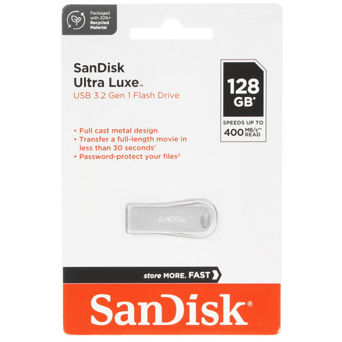 Купить Память USB Flash 128 ГБ SanDisk Ultra Luxe [SDCZ74-128G-G46] в интернет-магазине DNS. Характеристики, цена SanDisk Ultra Luxe | 9051212.