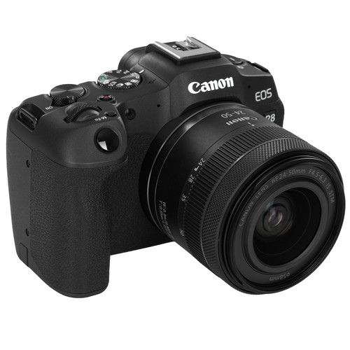 Купить Беззеркальный фотоаппарат Canon EOS R8 Kit RF 24-50mm IS STM черный в интернет-магазине DNS. Характеристики, цена Canon EOS R8 Kit RF 24-50mm IS STM | 5464188.