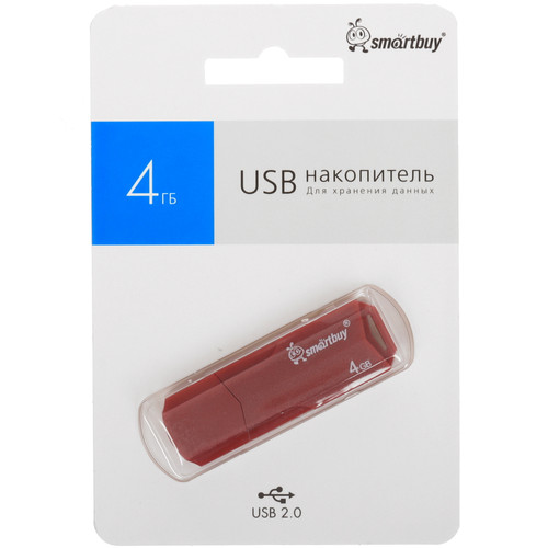 Купить Память USB Flash 4 ГБ Smartbuy Clue [SB4GBCLU-BG] в интернет-магазине DNS. Характеристики, цена Smartbuy Clue | 9055394.