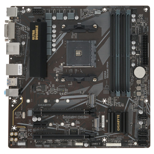 Купить Материнская плата GIGABYTE B550M DS3H в интернет-магазине DNS. Характеристики, цена GIGABYTE B550M DS3H | 1663767.