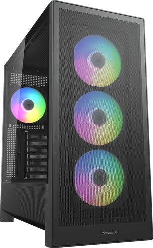 Купить Корпус Cougar MX230 RGB  черный в интернет-магазине DNS. Характеристики, цена Cougar MX230 RGB | 5646327.