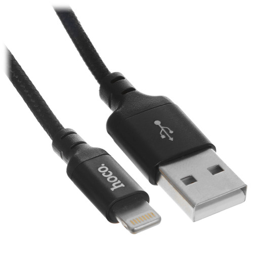 Купить Кабель Hoco Lightning 8-pin - USB Type-A черный в интернет-магазине DNS. Характеристики, цена Hoco X14 | 5452384.