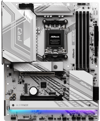 Купить Материнская плата ASRock X870 Pro RS в интернет-магазине DNS. Характеристики, цена ASRock X870 Pro RS | 9176232.