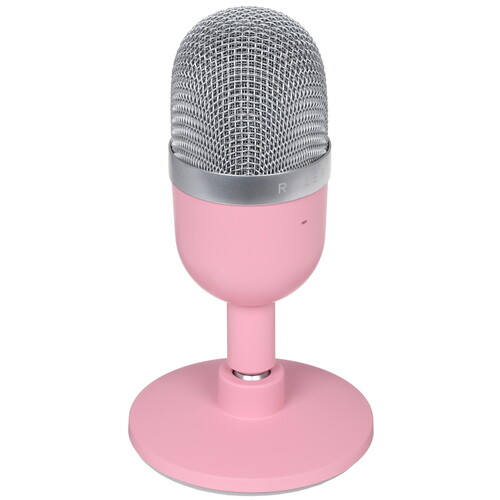Купить Микрофон Razer Seiren Mini Quartz розовый в интернет-магазине DNS. Характеристики, цена Razer Seiren Mini Quartz | 4740527.