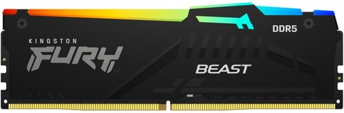 Купить Оперативная память Kingston FURY Beast Black AMD RGB [KF556C36BBEA-16] 16 ГБ в интернет-магазине DNS. Характеристики, цена Kingston FURY Beast Black AMD RGB | 5074984.