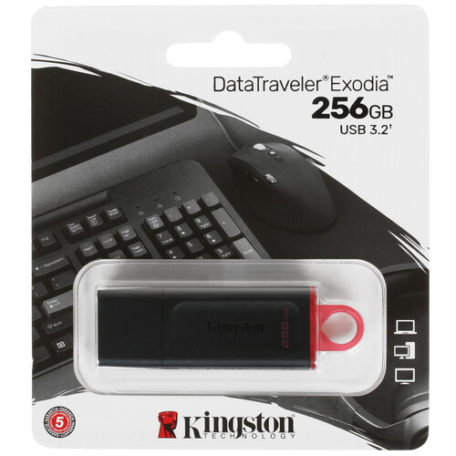 Купить Память USB Flash 256 ГБ Kingston DataTraveler Exodia [DTX/256GB] в интернет-магазине DNS. Характеристики, цена Kingston DataTraveler Exodia | 4717315.