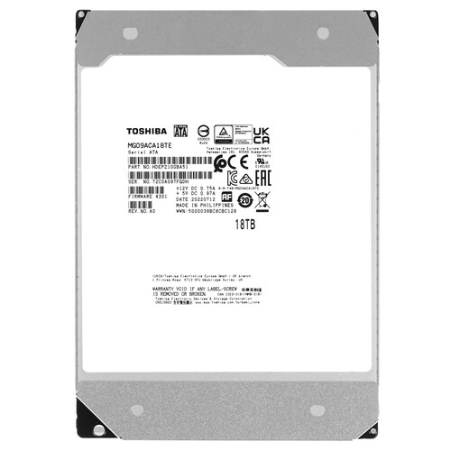 Купить 18 ТБ Жесткий диск Toshiba MG09 [MG09ACA18TE] в интернет-магазине DNS. Характеристики, цена Toshiba MG09 | 5053776.
