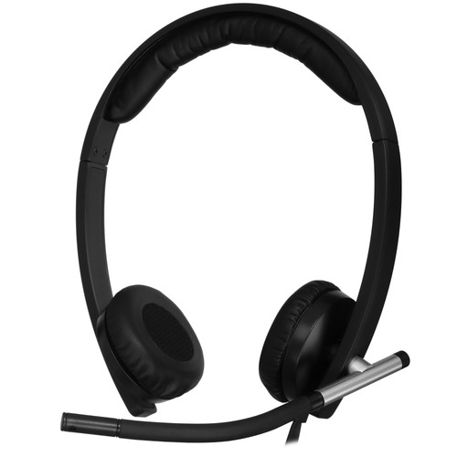Купить Проводные наушники Logitech H650e  черный 2013 в интернет-магазине DNS. Характеристики, цена Logitech H650e | 5487708.