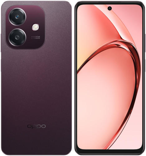 Купить 6.67" Смартфон OPPO A5i 64 ГБ красный в интернет-магазине DNS. Характеристики, цена OPPO A5i | 9361697.