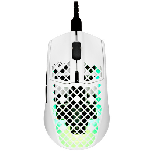 Купить Мышь проводная SteelSeries Aerox 3 Snow [62603] белый в интернет-магазине DNS. Характеристики, цена SteelSeries Aerox 3 Snow | 5078666.