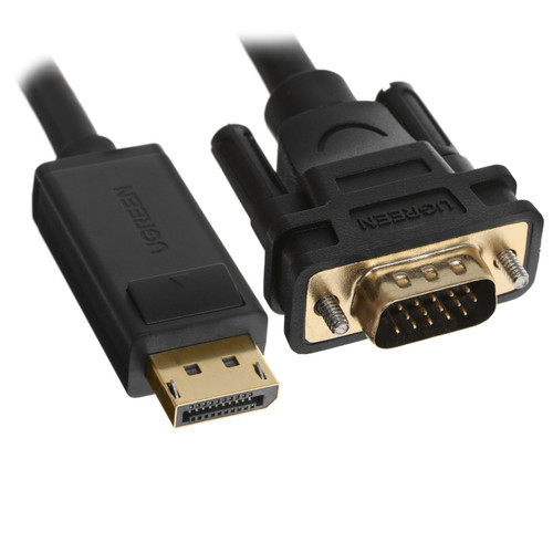 Купить Кабель однонаправленный Ugreen DisplayPort - VGA, 2 м в интернет-магазине DNS. Характеристики, цена  | 4714113.