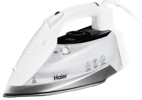 Купить Утюг Haier HI-502 белый в интернет-магазине DNS. Характеристики, цена Haier HI-502 | 5608998.
