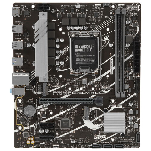 Купить Материнская плата ASUS PRIME B760M-R D4 в интернет магазине DNS ...