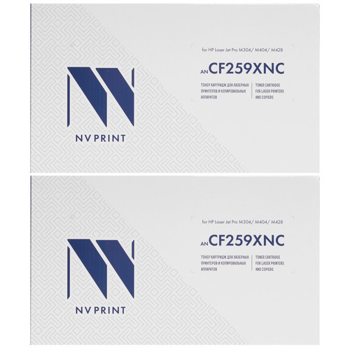 Купить Картридж лазерный NV Print NV-CF259XNC-SET2 черный в интернет-магазине DNS. Характеристики, цена NV Print NV-CF259XNC-SET2 | 5644110.