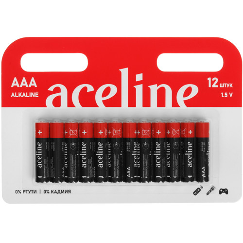 Купить Батарейка Aceline AAA (LR03/FR03) в интернет-магазине DNS. Характеристики, цена Aceline | 9246406.