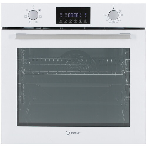 Купить Электрический духовой шкаф Indesit IFE 3644 J WH белый в интернет-магазине DNS. Характеристики, цена Indesit IFE 3644 J WH | 9082806.