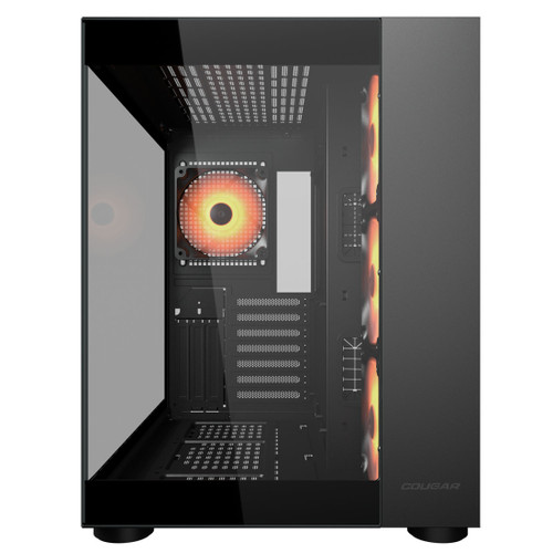 Купить Корпус Cougar FV150 RGB [FV150 RGB black] черный в интернет-магазине DNS. Характеристики, цена Cougar FV150 RGB | 5459066.